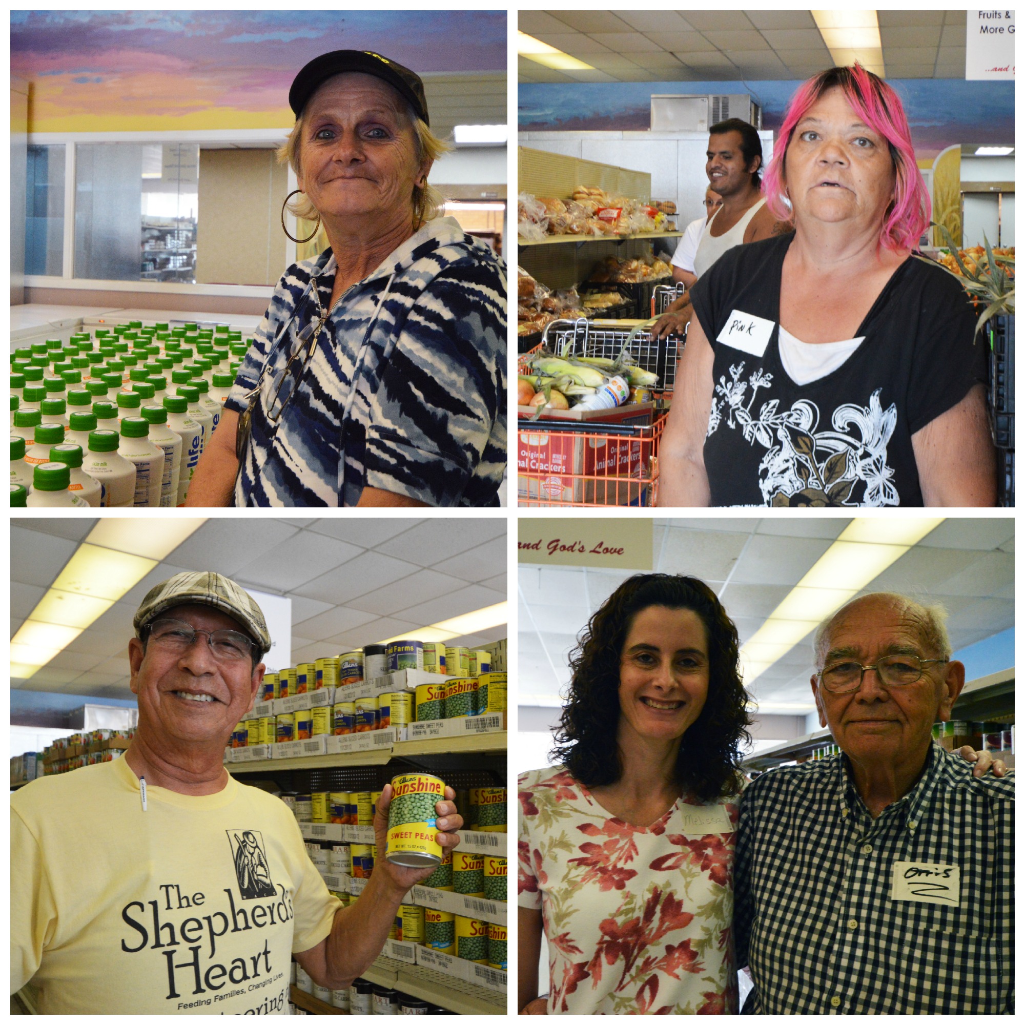 Just a few of the many volunteers at The Shepherd's Heart in Waco, Texas. 