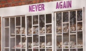rwandan genocide - skulls of the victims
