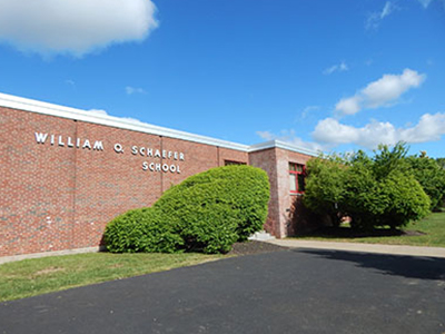 Facade of William O. Schaefer Elementary School