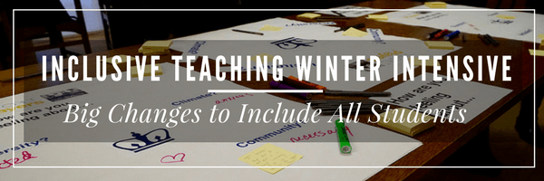 Inclusive Teaching Winter Intensive