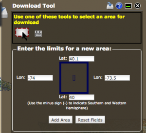 Screen Shot Enter the limits