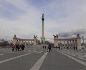 The Millennium Monument at Heroes’ Square