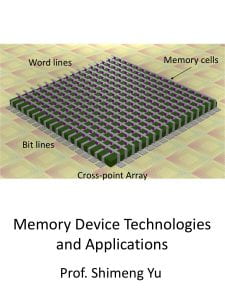 Memory Device Technologies and Applications