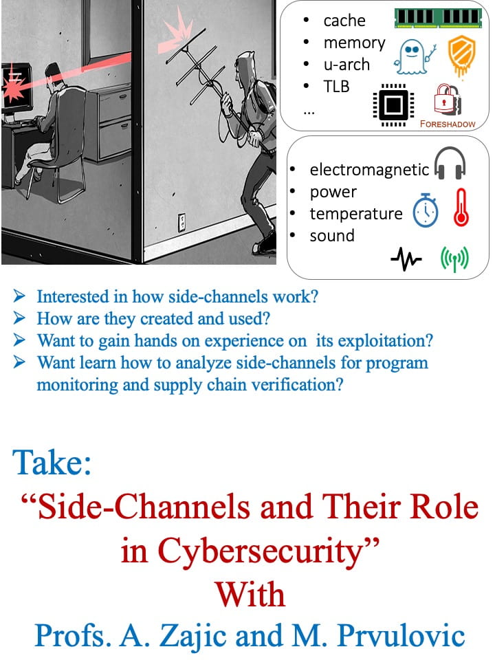 8843 OCY, Understanding Side-Channels and Their Role in Cybersecurity