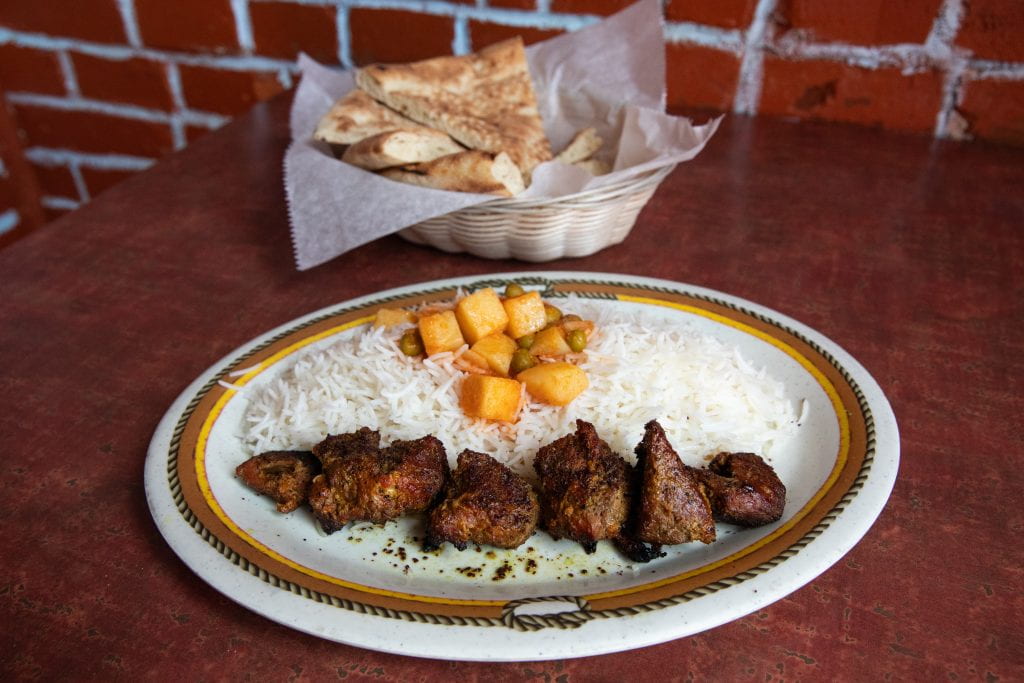 Afghani Lamb Kabob