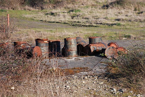 Wastes generated from manufacturing were often dumped into swamps or depressions.