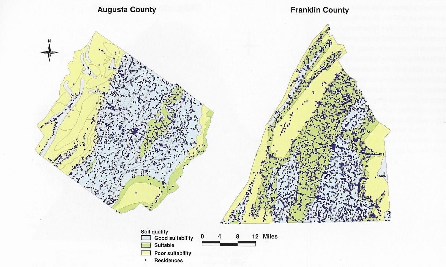 Franklin and Augusta County - Soil Quality